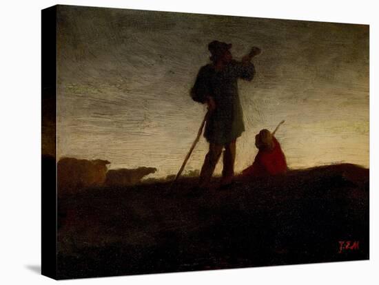 Recalling the Flock, C.1870-Jean-François Millet-Premier Image Canvas