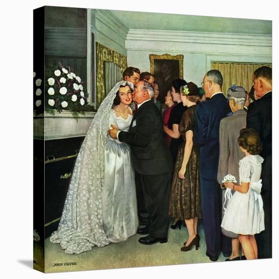 "Receptions Line", June 16, 1951-John Falter-Premier Image Canvas