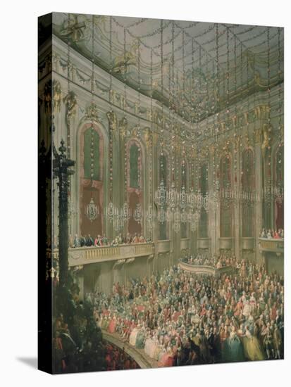 Recital by the Young Wolfgang Amadeus Mozart in the Redoutensaal-Martin van Meytens-Premier Image Canvas