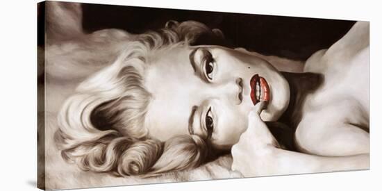 Reclined Marilyn-Frank Ritter-Stretched Canvas