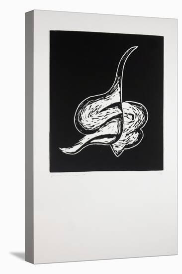 Reclining, 2019 (Linocut)-Guilherme Pontes-Premier Image Canvas