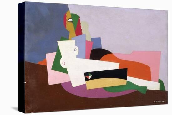 Reclining Nude, 1923-Georges Valmier-Premier Image Canvas