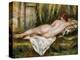 Reclining Nude from the Back, Rest after the Bath-Pierre-Auguste Renoir-Stretched Canvas