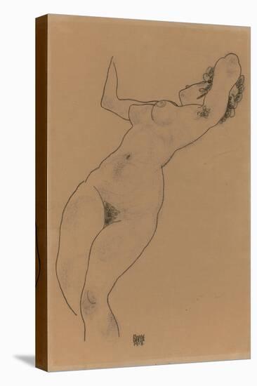 Reclining Nude; Liegender Akt, 1918-Egon Schiele-Premier Image Canvas