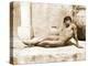 Reclining Nude Male, C. 1898-Wilhelm Von Gloeden-Premier Image Canvas