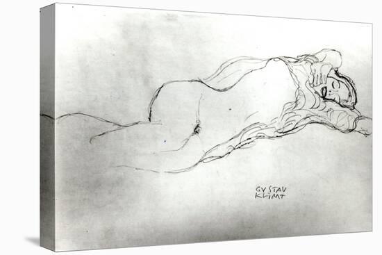 Reclining Woman, c.1914-Gustav Klimt-Premier Image Canvas