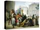 Reconciliation of Otto II with His Mother Adelaide of Burgundy, 1858-Francesco Hayez-Premier Image Canvas