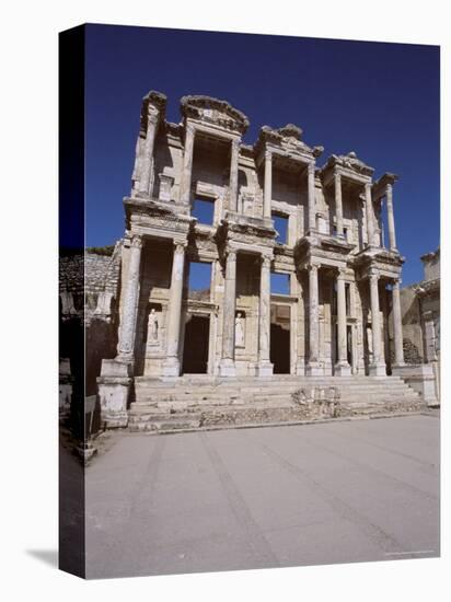 Reconstructed Library of Celsus, Archaeological Site, Ephesus, Anatolia, Turkey-R H Productions-Premier Image Canvas