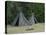 Reconstructed Miwok Village of Bark Lodges, Indian Grinding Rock State Historic Park, California-null-Premier Image Canvas