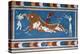 Reconstruction of the 'Bull-leaping' fresco from the Minoan Royal palace at Knossos-Unknown-Premier Image Canvas