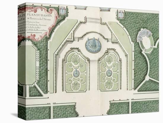 Recueil des châteaux, jardins, bosquets et fontaines de Versailles, Trianon-null-Premier Image Canvas