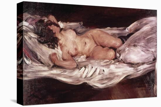 Recumbent Nude-Lovis Corinth-Premier Image Canvas