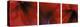 Red Amaryllis Triptych-Anna Miller-Premier Image Canvas