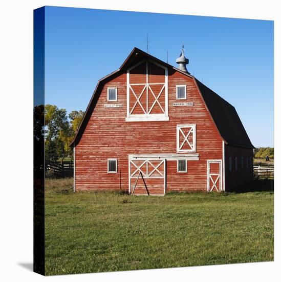 Red Barn-Ron Chapple-Premier Image Canvas