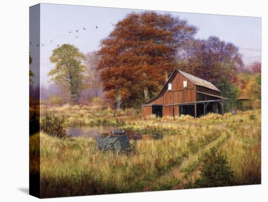 Red Barn-Bill Makinson-Premier Image Canvas