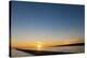 Red Bay Sunset-Mike Toy-Stretched Canvas
