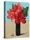 Red Begonias-Christopher Ryland-Premier Image Canvas