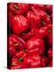 Red Bell Peppers for Sale at Weekly Market, Arles, Bouches-Du-Rhone, Provence-Alpes-Cote D'Azur-null-Stretched Canvas