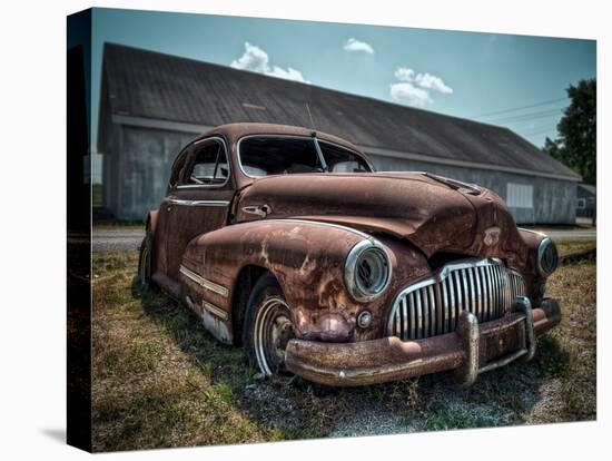 Red Buick-Stephen Arens-Premier Image Canvas