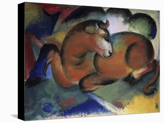 Red Bull, Aun Taureau Rouge-Franz Marc-Premier Image Canvas