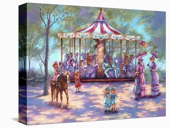 Red Carousel-Judy Mastrangelo-Premier Image Canvas