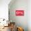 Red Cheers Sign-null-Stretched Canvas displayed on a wall