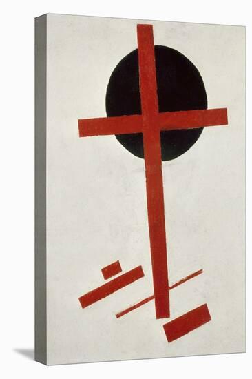 Red Cross on Black Circle, after 1914-Kasimir Malevich-Premier Image Canvas