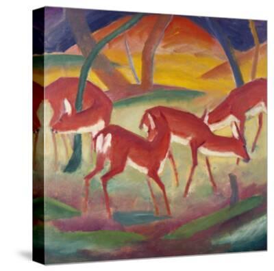'Red Deer; Rote Rehe 1' Giclee Print - Franz Marc | Art.com