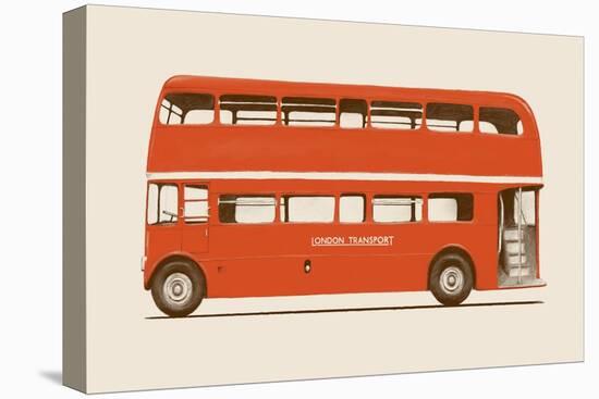 Red English Bus-Florent Bodart-Premier Image Canvas