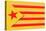 Red Estelada Flag-Juan Carlos B.-Stretched Canvas