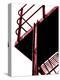 Red Fire Escape-David Ridley-Premier Image Canvas