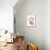 Red Flamingo-Cat Coquillette-Premier Image Canvas displayed on a wall