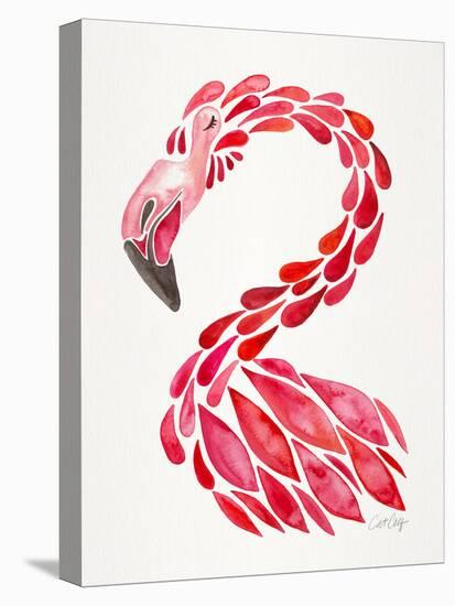 Red Flamingo-Cat Coquillette-Premier Image Canvas