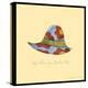 Red Flowering Garden Hat-Robin Betterley-Premier Image Canvas