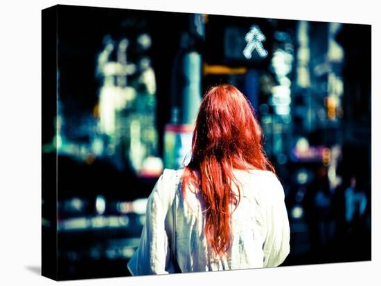 Red Hair and Bokeh-Sharon Wish-Premier Image Canvas