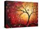 Red Halo-Megan Aroon Duncanson-Stretched Canvas