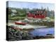 Red House, Red Boat-John Morrow-Premier Image Canvas