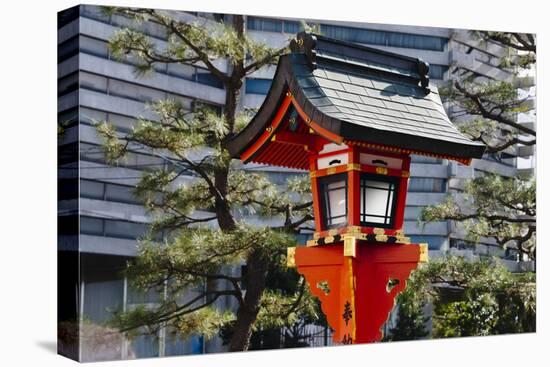 Red lantern in Fushimi Inari Shrine, Kyoto, Japan-Keren Su-Premier Image Canvas