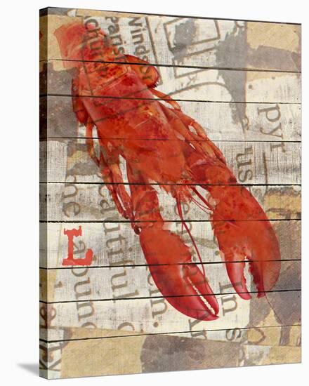 Red Lobster I-Irena Orlov-Stretched Canvas
