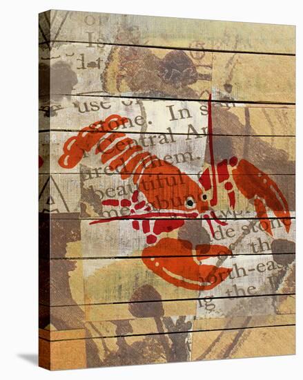 Red Lobster III-Irena Orlov-Stretched Canvas