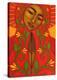 Red Madonna-Tamara Adams-Stretched Canvas