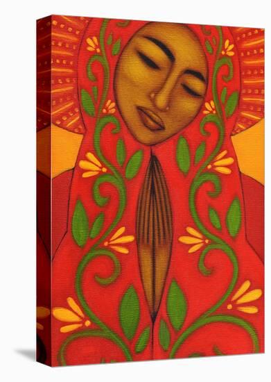 Red Madonna-Tamara Adams-Stretched Canvas