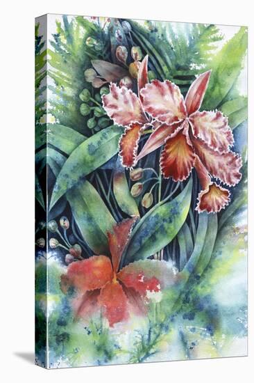 Red Orchid-Michelle Faber-Premier Image Canvas