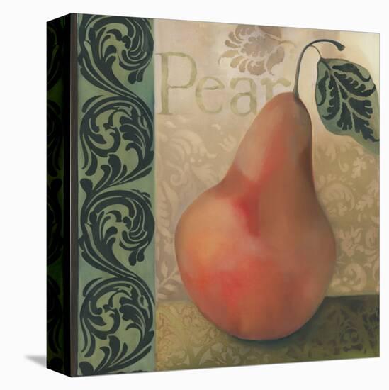 Red Pear-Louise Montillio-Stretched Canvas