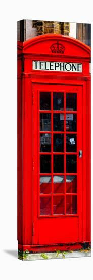 Red Phone Booth in London - City of London - UK - England - United Kingdom - Europe - Door Poster-Philippe Hugonnard-Premier Image Canvas