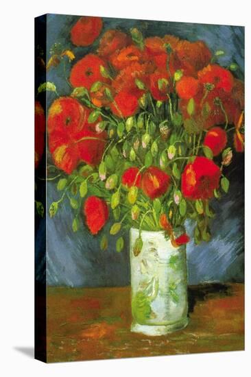 Red Poppies-Vincent van Gogh-Stretched Canvas