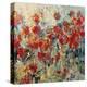 Red Poppy Field II-Tim O'toole-Stretched Canvas