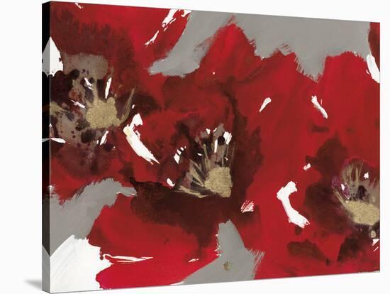 Red Poppy Forest I-Natasha Barnes-Stretched Canvas