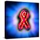 Red Ribbon, AIDS Awareness, Artwork-Christian Darkin-Premier Image Canvas