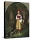 Red Riding Hood: 'Rothkaeppchen'-Eduard Steinbruck-Premier Image Canvas